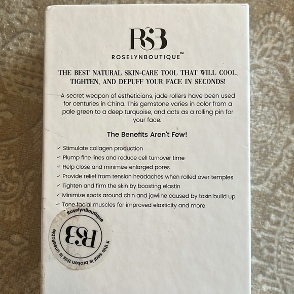 Brand New Spa Bundle Shower Steamers Foot Peel Masks Jade Roller Eyebrow Stencil - Picture 9 of 13